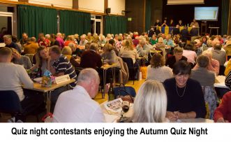 Quiz Night Contestants at the Autumn 2019 event