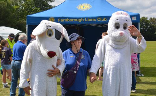 2 Dangermice pay a visit to Farnborough's Coconut Shy