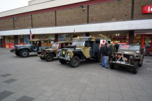 Vintage Military Vehicles at the 2017 Farnborough Classic Car Show