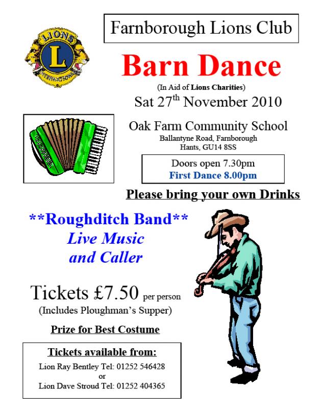 Barn Dance Poster